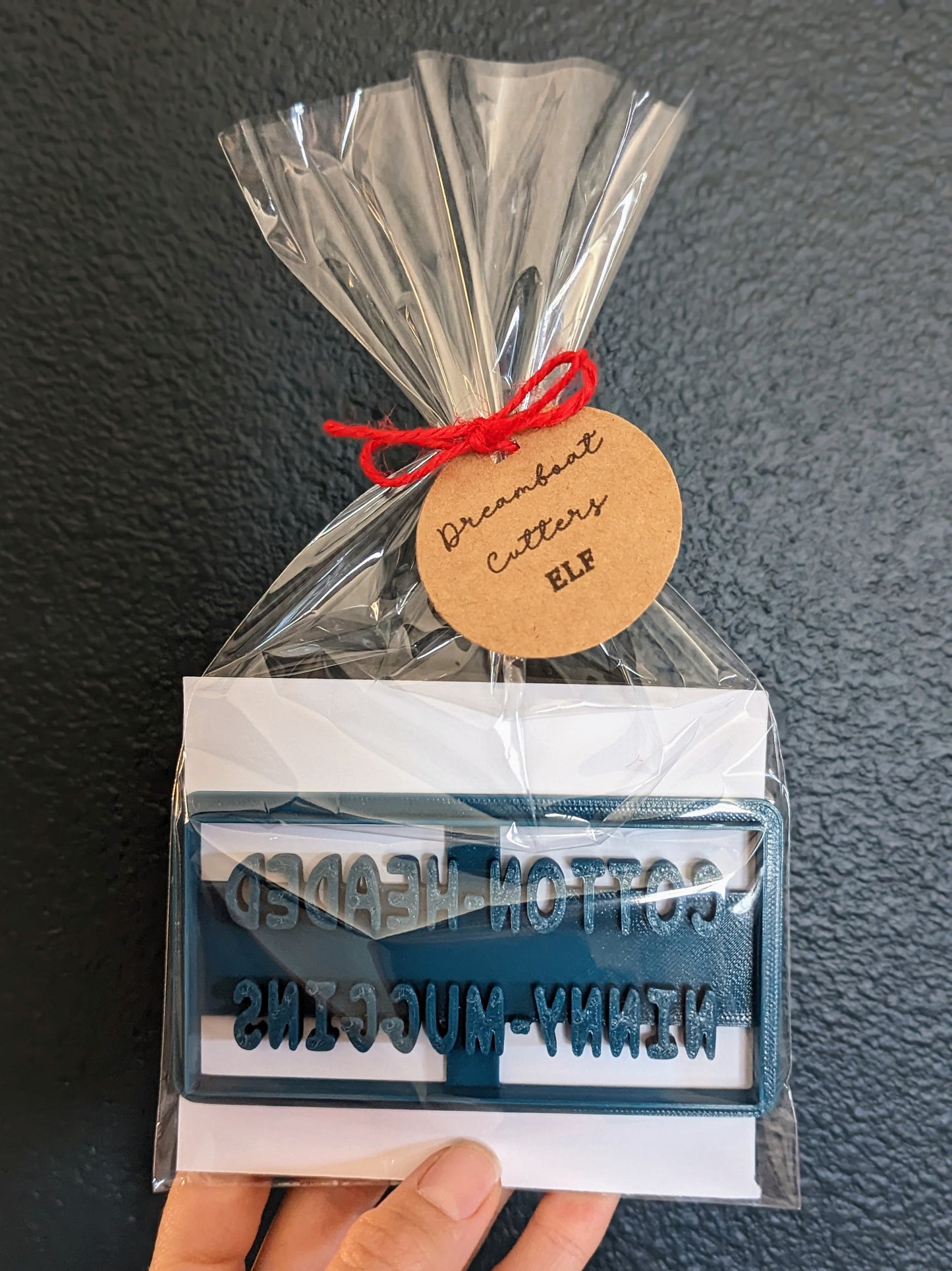 Cotton-Headed Ninny Muggins Cookie Cutter