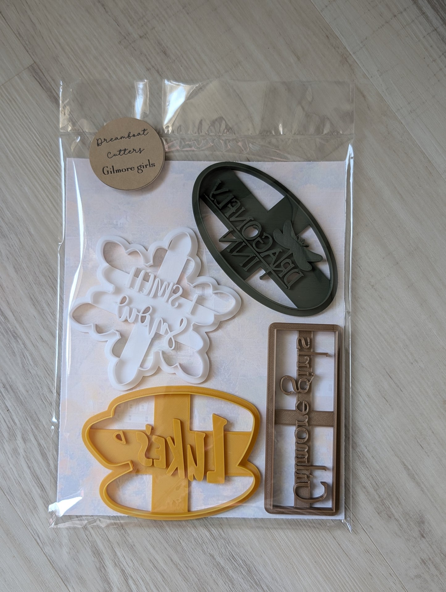 Gilmore Girls Cookie Cutters( Set of 4)