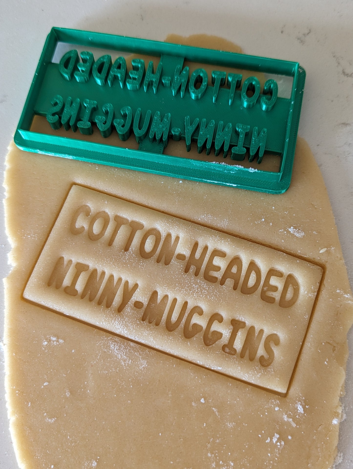 Cotton-Headed Ninny Muggins Cookie Cutter