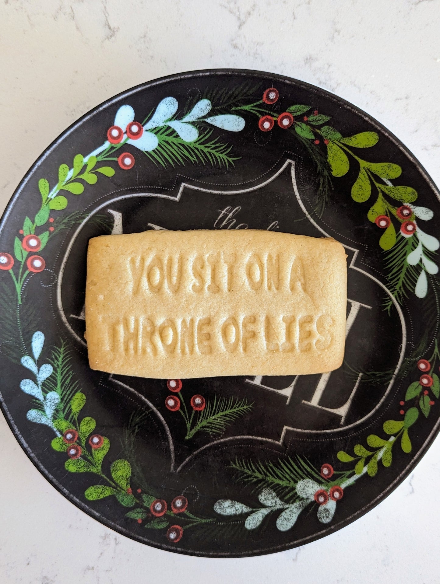 You Sit on a Throne of Lies - Elf Cookie Cutter
